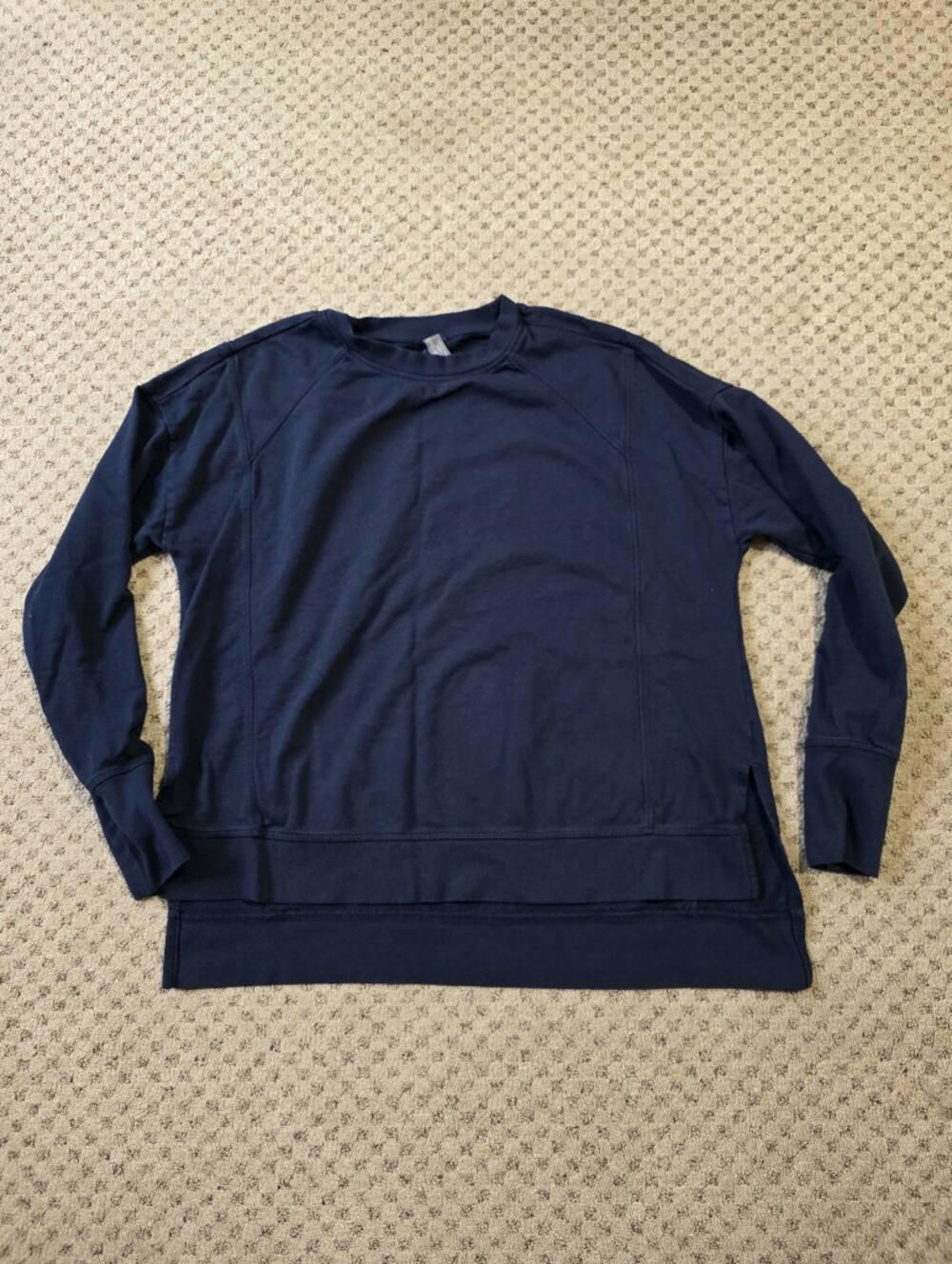 Sweaty Betty Navy Crewneck Sweatshirt